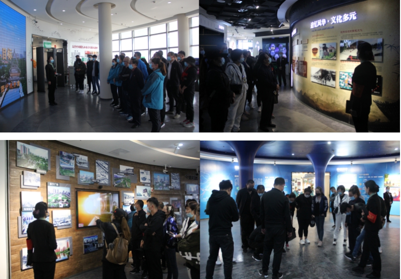 三建公司、現(xiàn)代物流公司黨支部聯(lián)合開展“參觀愛國教育基地，弘揚愛國主義精神”活動